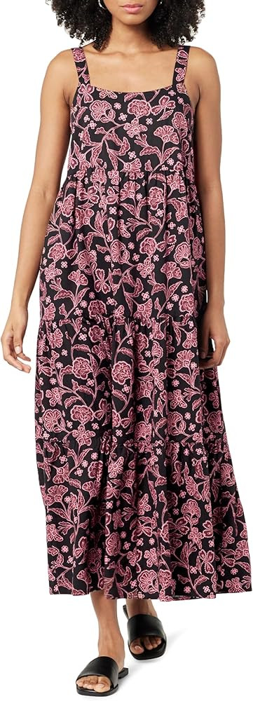 The Drop Women's Britt Tiered Maxi Tent Dress | Amazon (US)