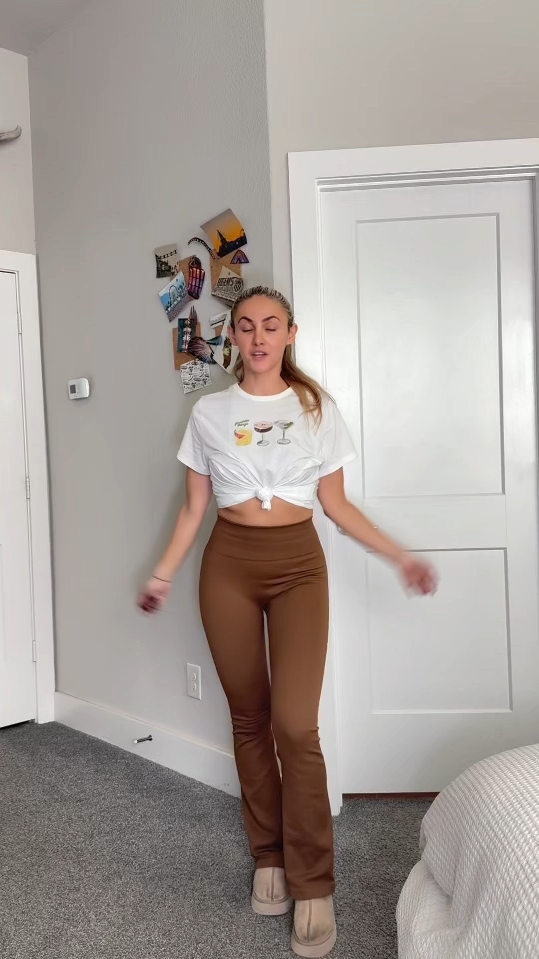 PILATES OOTD | Affordable & Cute Activewear Alert  
- Amazon Yoga Pants: High-waisted, squat-proof, and under $40—perfect for studio-to-street days.  
- Abercrombie Graphic Tee: Quiet Cocktails design adds playful vibes (15% off now!).  

Comfort meets style for sweaty sessions and post-class errands. Tap the link in my bio to shop both pieces direct—prices won’t stay this good forever!  

#ShopLTK #PilatesStyle #AmazonFinds #AbercrombieSale #ActivewearUnder40 #AffordableFashion  

PS: Sizes are selling fast + Abercrombie’s 15% off ends soon!


#LTKSaleAlert #LTKActive #LTKFindsUnder50