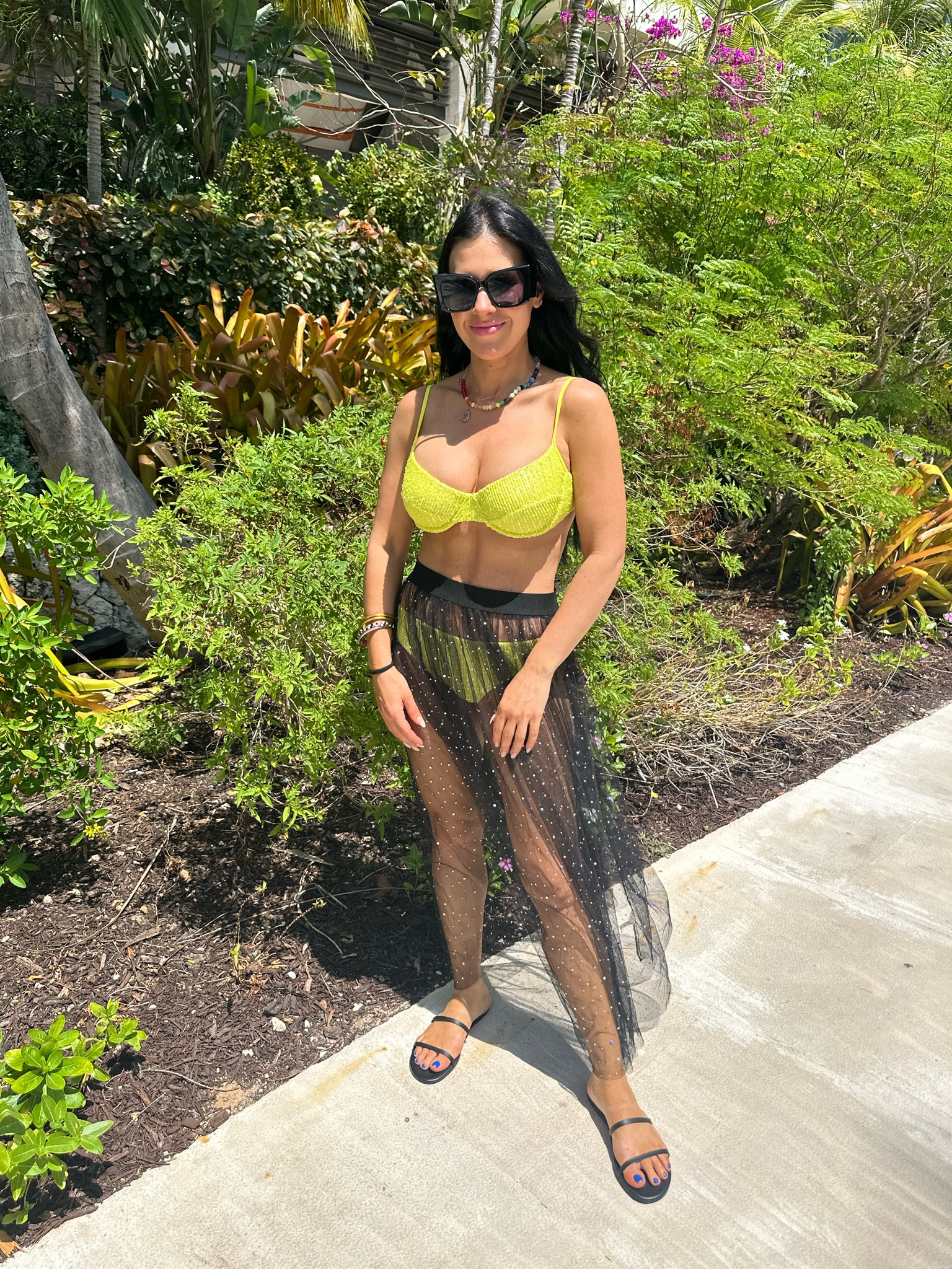 Anthropologie swim 
Med top
Small
Bottom 
Amazon coverup
Tkees sandals

#LTKswim #LTKshoecrush #LTKtravel