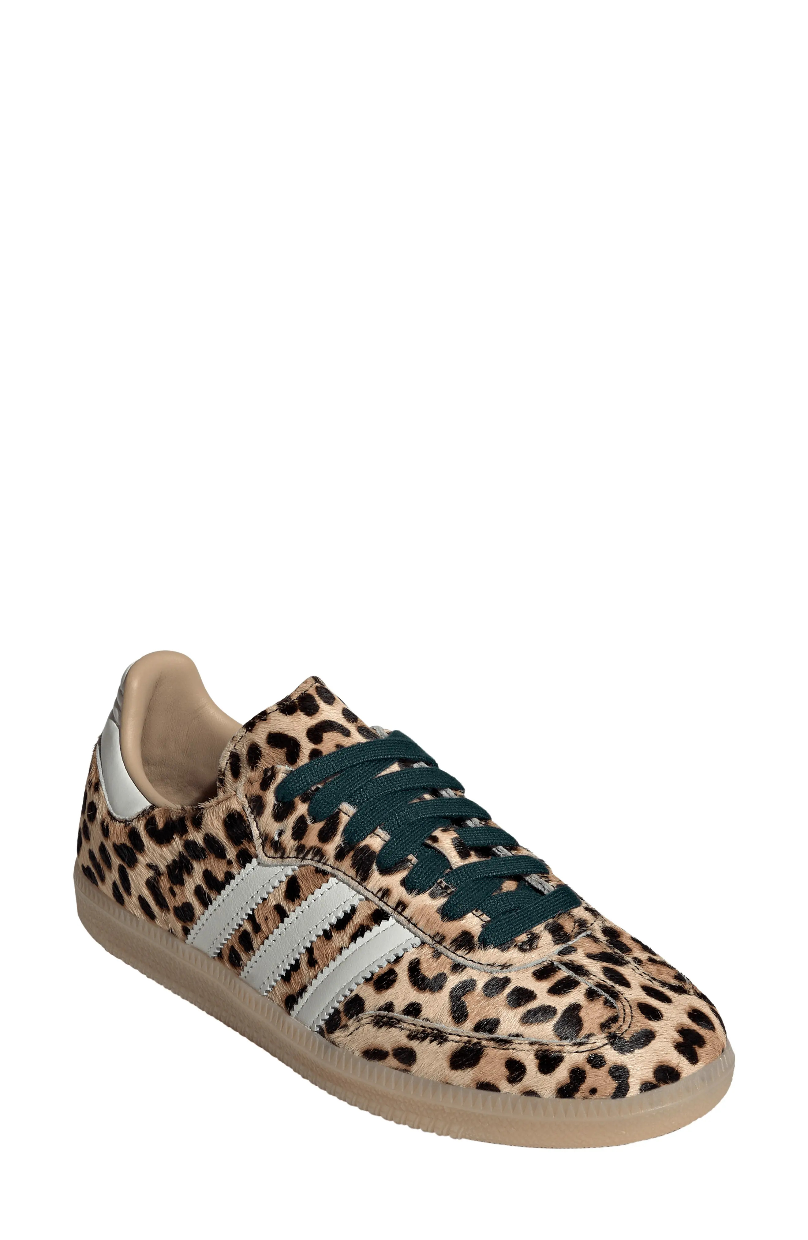 adidas Gender Inclusive Genuine Calf Hair Samba OG Sneaker in Magic Beige/ivory/gum 3 at Nordstrom, Size 11.5 | Nordstrom