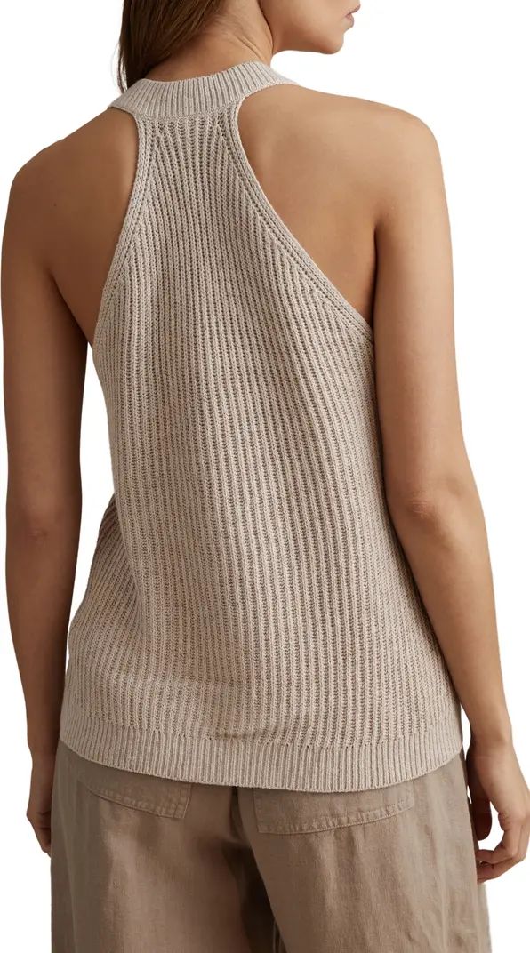 Reiss Sinead Racerback Rib Sweater Vest | Nordstrom | Nordstrom