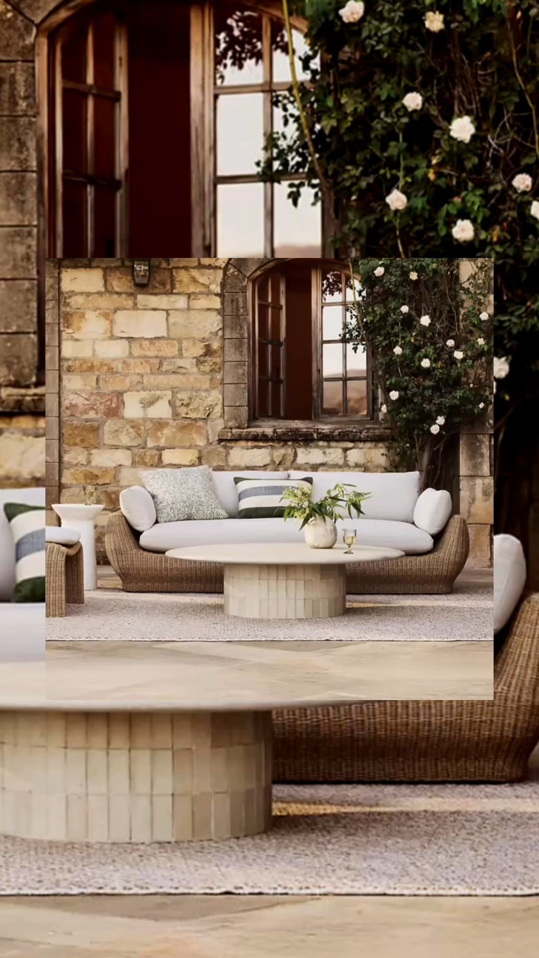 Tropical elegance, grounded in comfort 🌿 

The Ipanema Wicker Sofa blends natural texture with performance ease — curved, cozy, and ready for rosé in the sun.

📌 Shop now before the sale ends.



⭐️ Follow for more elevated outdoor finds.

#LTKStyleTip #LTKHome