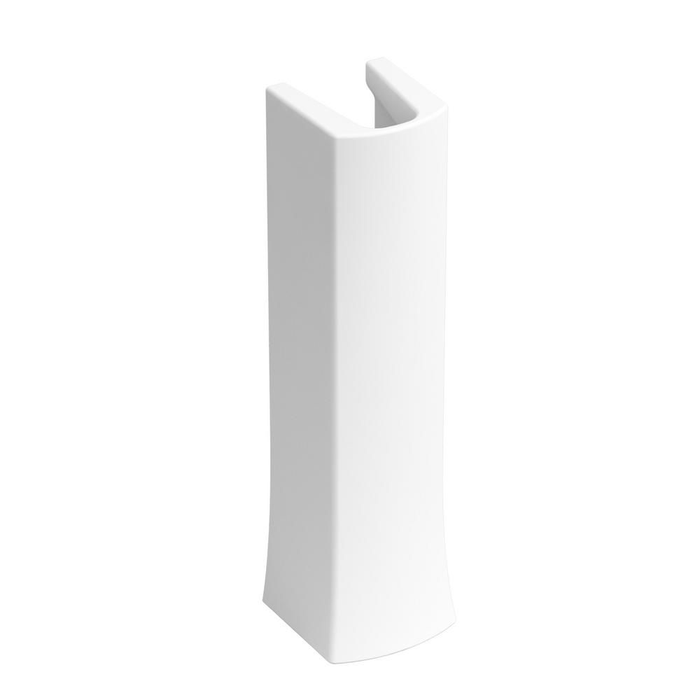 Elmbrook Pedestal in White | The Home Depot