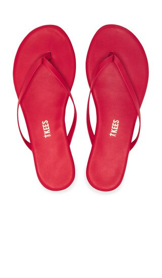 TKEES Solids Flip Flop in Red. - size 8 | Revolve Clothing (Global)