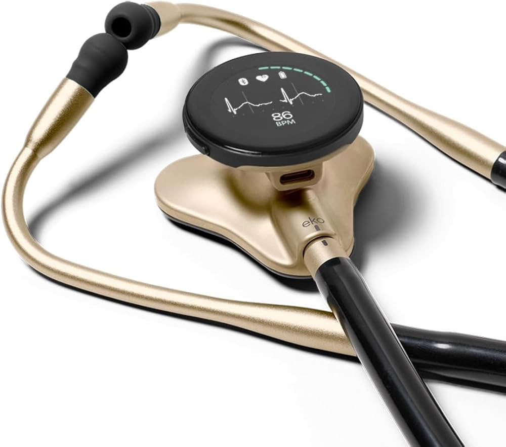 Eko CORE 500™ Digital Stethoscope — 40x Amplification, Active Noise Cancellation, 3-Lead ECG,... | Amazon (US)