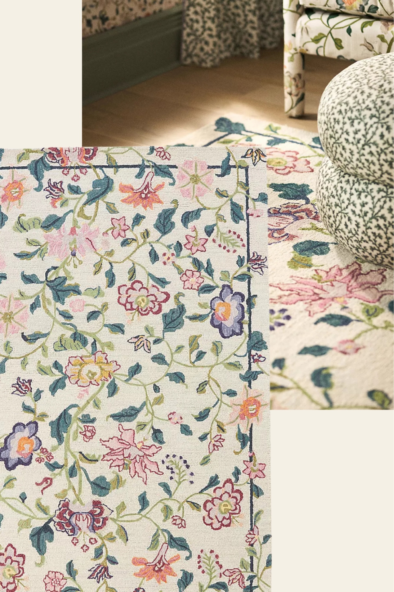 Floral Rug at Anthropologie 

#LTKHome