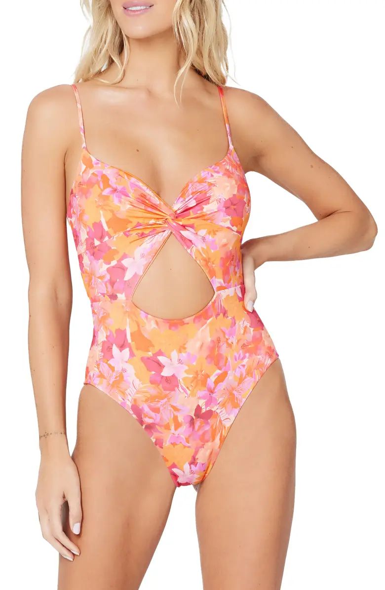Kyslee Cutout One-Piece Swimsuit | Nordstrom