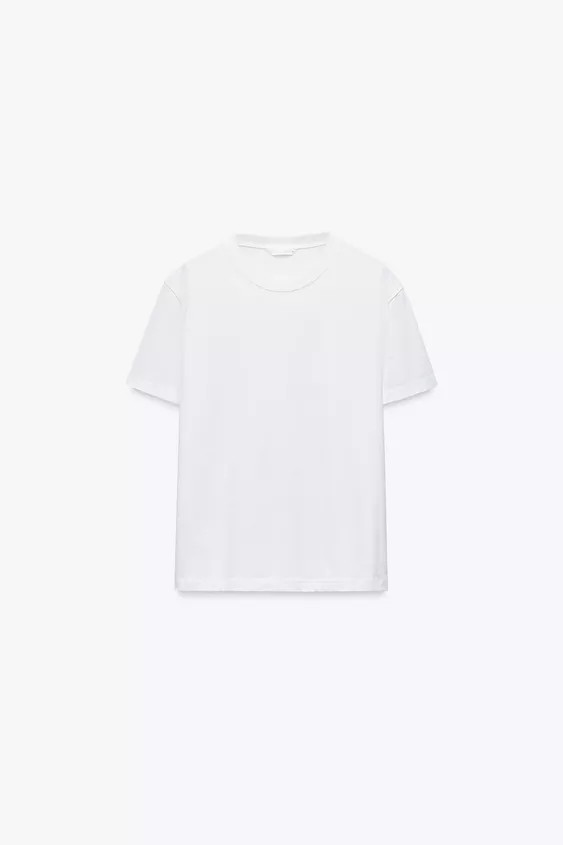 BASIC COTTON T-SHIRT | Zara US