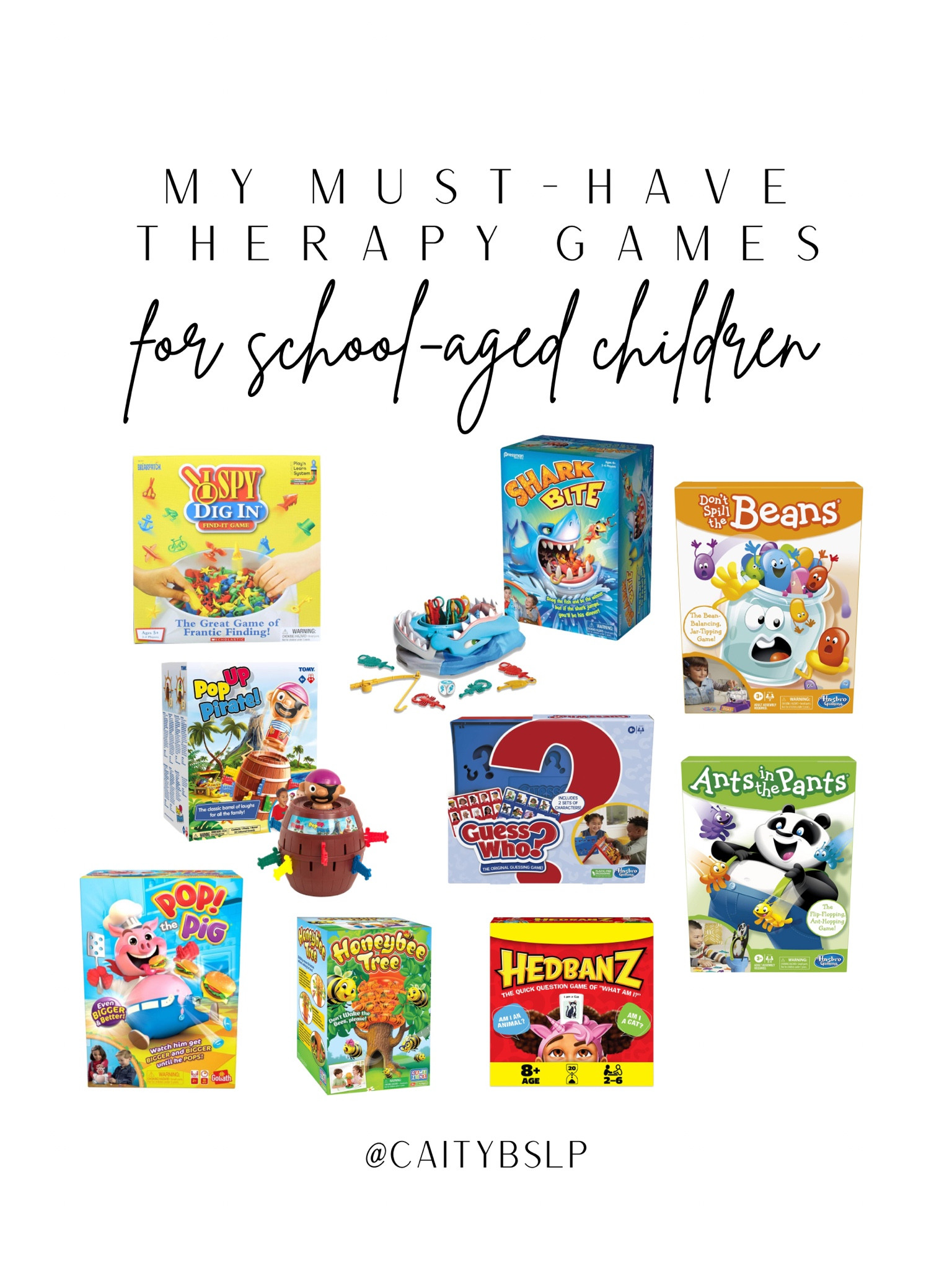 These games are fan (and therapist) favorites during speech therapy sessions! The turns are quick, and opportunities for language is endless!

Language learning / language games / children’s games / kids games / therapy games / speech therapy / speech therapy activities / speech therapy games / SLP / speech therapist 

#LTKFind #LTKGiftGuide #LTKkids