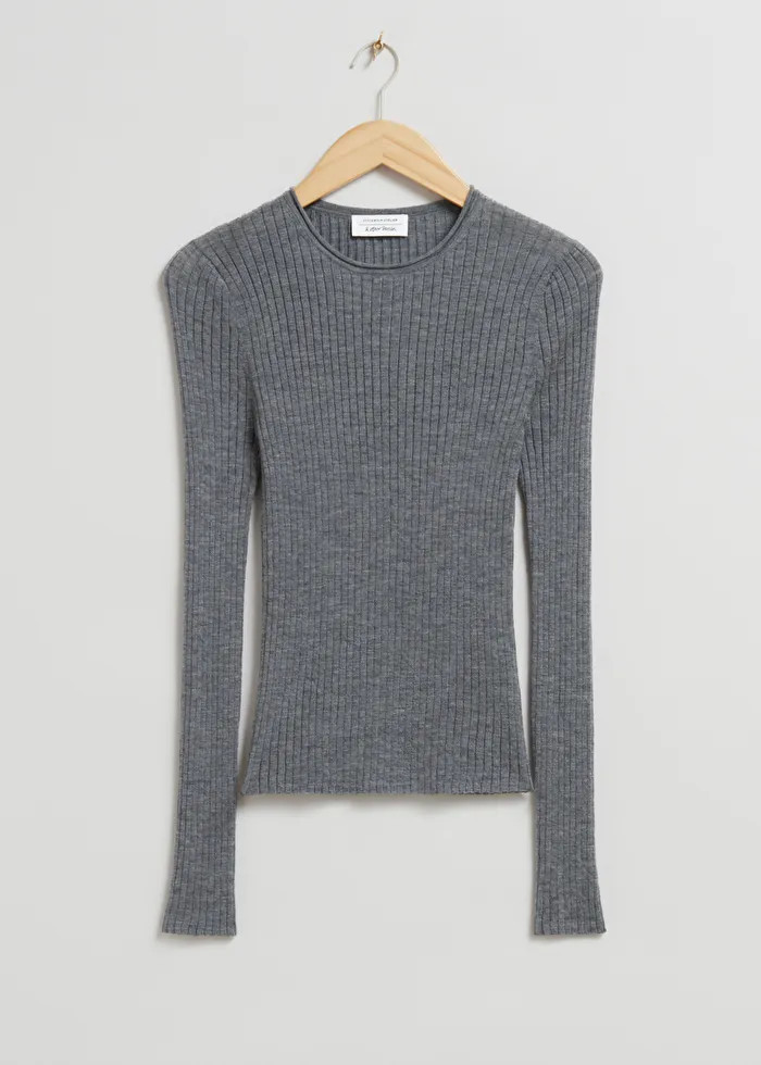 Merino Wool Ribbed Top | & Other Stories (EU + UK)
