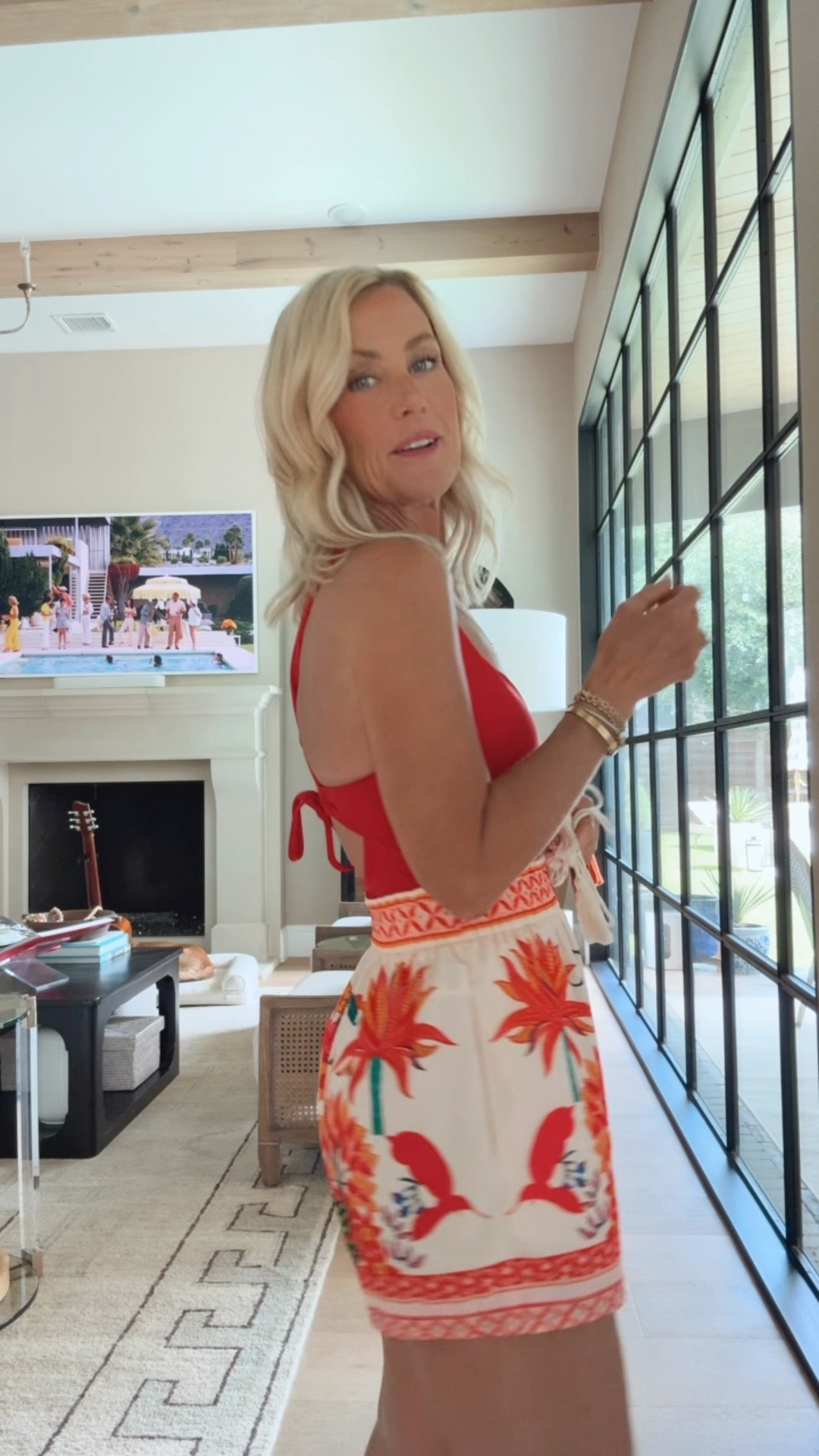Obsessed with these shorts! They look and feel so high end.
Swim: small
Shorts: XS

#LTKootd #LTKOver40 #LTKSeasonal