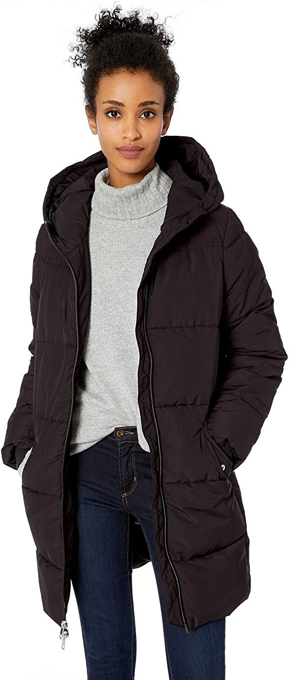 Amazon Brand - Daily Ritual Women's Long Water-Resistant Primaloft Puffer Jacket | Amazon (US)