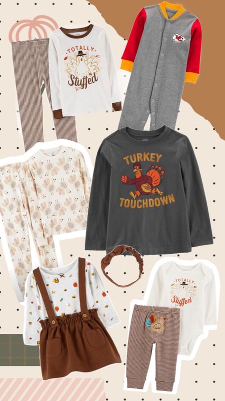 Turkey and football! Thanksgiving outfits for your littles and pajamas!

#LTKfindsunder50 #LTKSeasonal #LTKkids