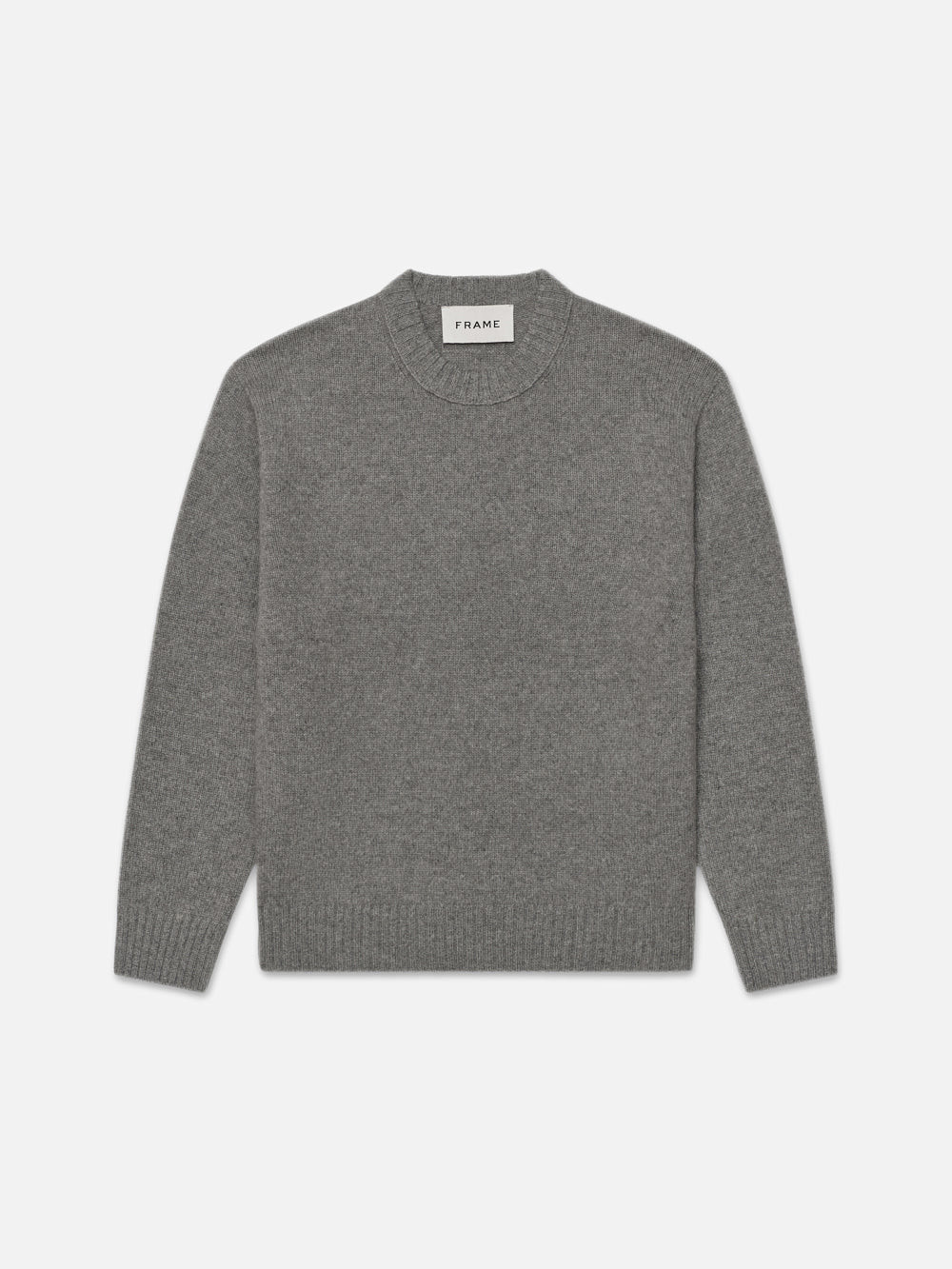 Men's Cashmere Crewneck Sweater  in  Gris | Frame Denim
