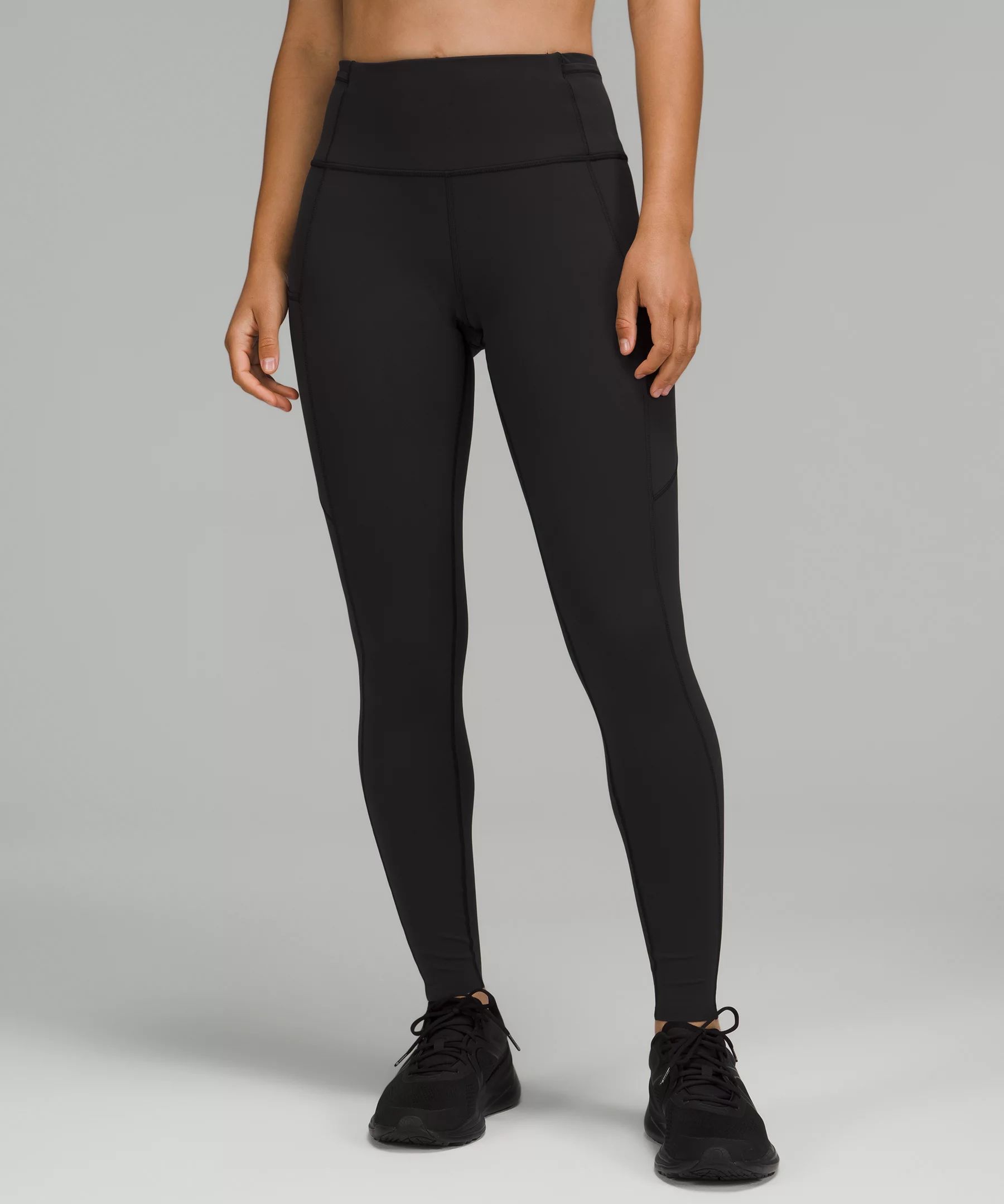 Fast and Free High Rise Tight 28" Brushed Nulux | Lululemon (US)