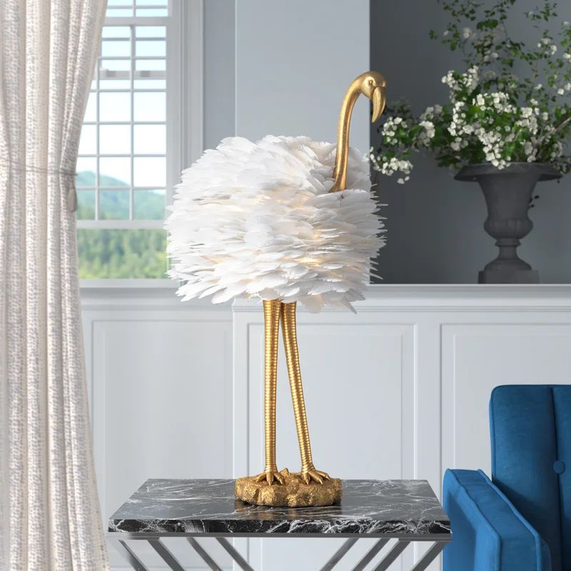 Josie 30.5" Gold Table Lamp | Wayfair North America