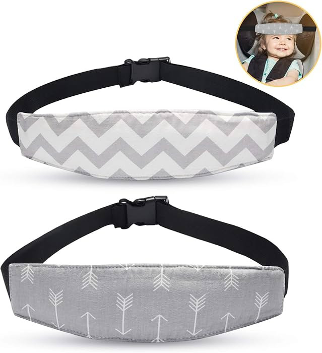 Baby Carseat Head Support,Car seat Straps Pillow Support Ban,Stroller Neck Relief Strap Headrest,... | Amazon (US)