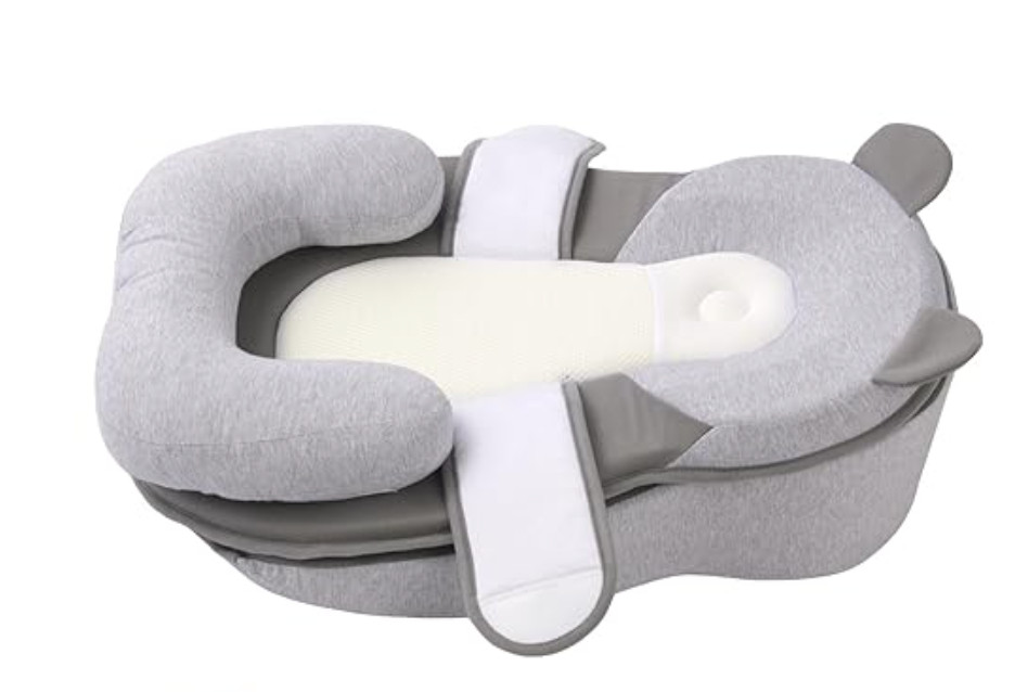 Elevated bed for newborns dealing with reflux or congestion. 

 #LTKmomlife #LTKBaby #LTKKids