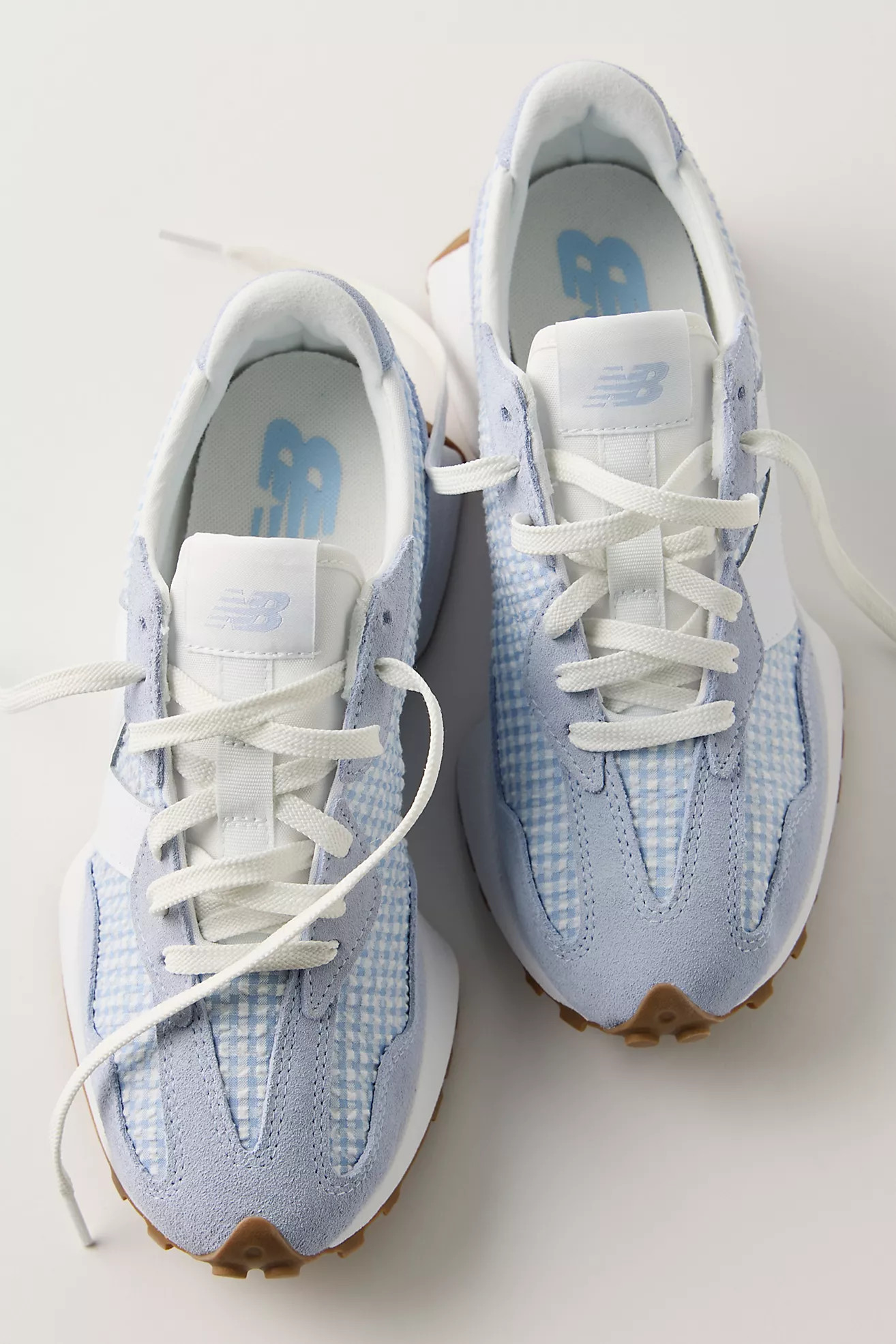 New Balance 327 Gingham Sneakers | Free People (Global - UK&FR Excluded)