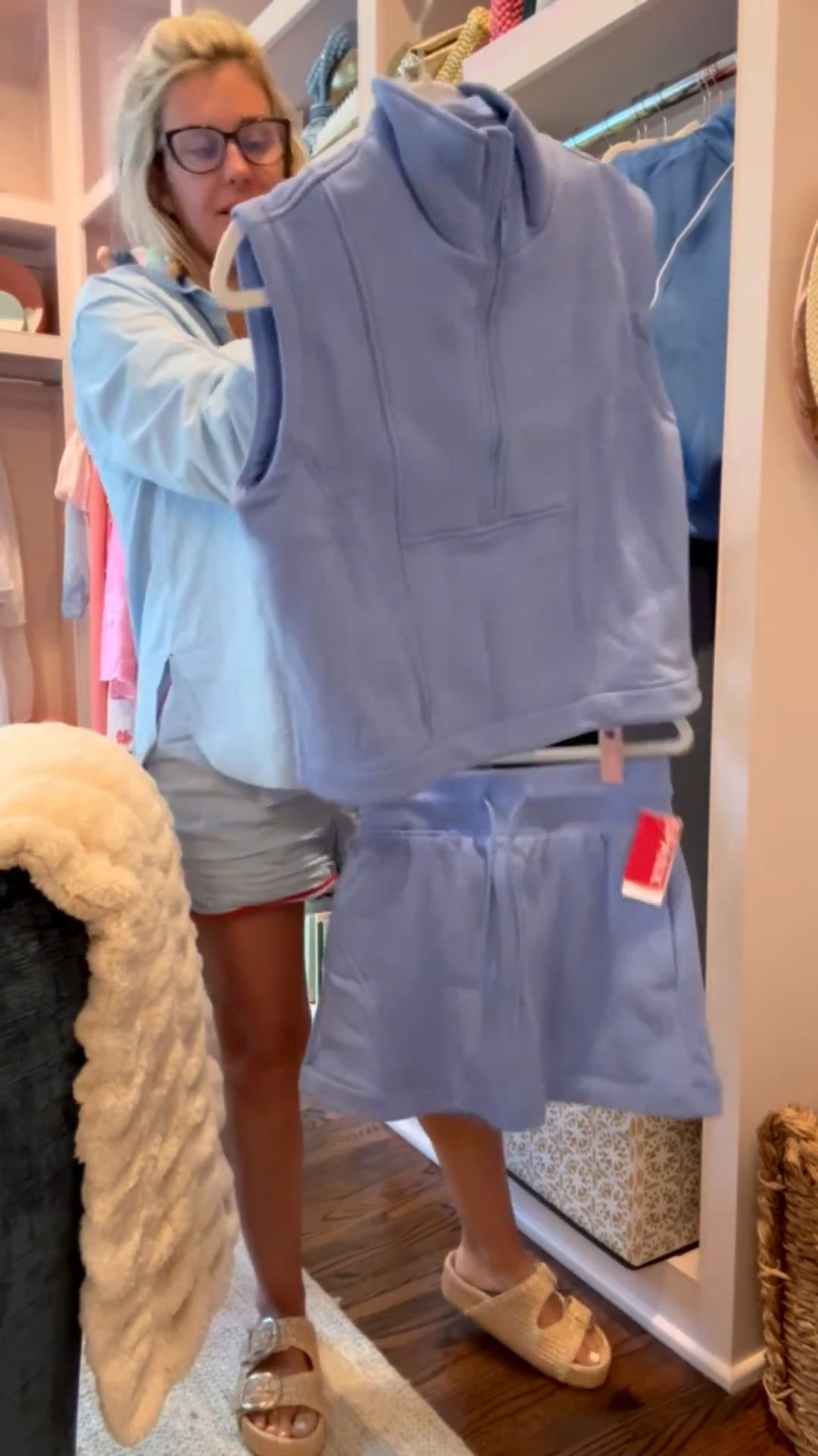 Let’s run through my my new Spanx order! Spanx sale is extra 50% off select items.

Sizing:
Skorts - small 
1/2 zip vest - xs
Piping Jacket - xs 
Air Essentials T-Shirt Dress - small
Air Essentials Crewneck Tank - xs
Air Essentials Short 5” - small
Full Zip Hoodie - xs
Leggings - 7/8 small
Crewneck Tank - xs 
Tie-Waist Dress - small 
Wide Leg Jeans - xs petite

#LTKdayinmylife #LTKmomlife #LTKSaleAlert