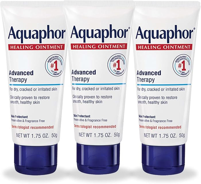 Aquaphor Advanced Therapy Healing Ointment, Hypoallergenic, Fragrance Free Body Moisturizer for D... | Amazon (US)