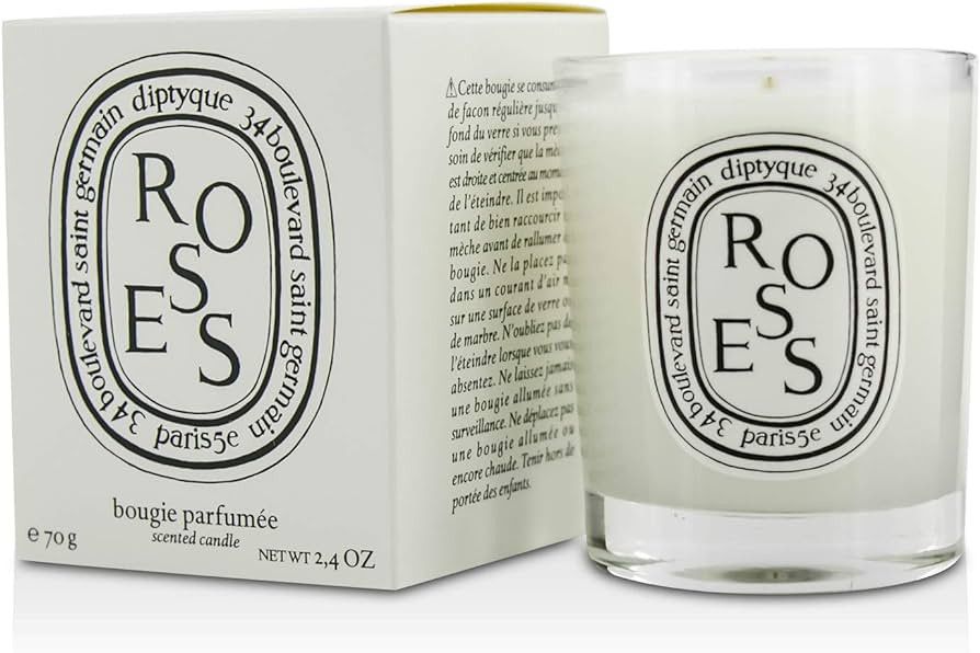 Diptyque Mini Scented Candle Roses 70g / 2.4oz Amazon Finds Amazon Deals Amazon Sales | Amazon (US)