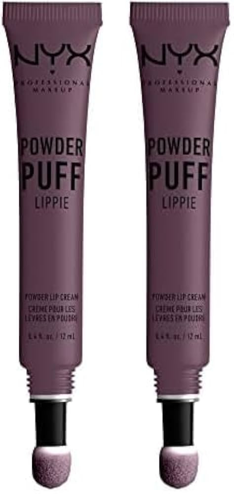 NYX PROFESSIONAL MAKEUP Powder Puff Lippie Lip Cream, Liquid Lipstick - Detention (Deep Plum) (Pa... | Amazon (US)