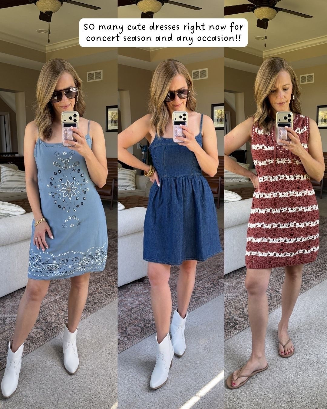So many cute dresses!! I’m in an XS!