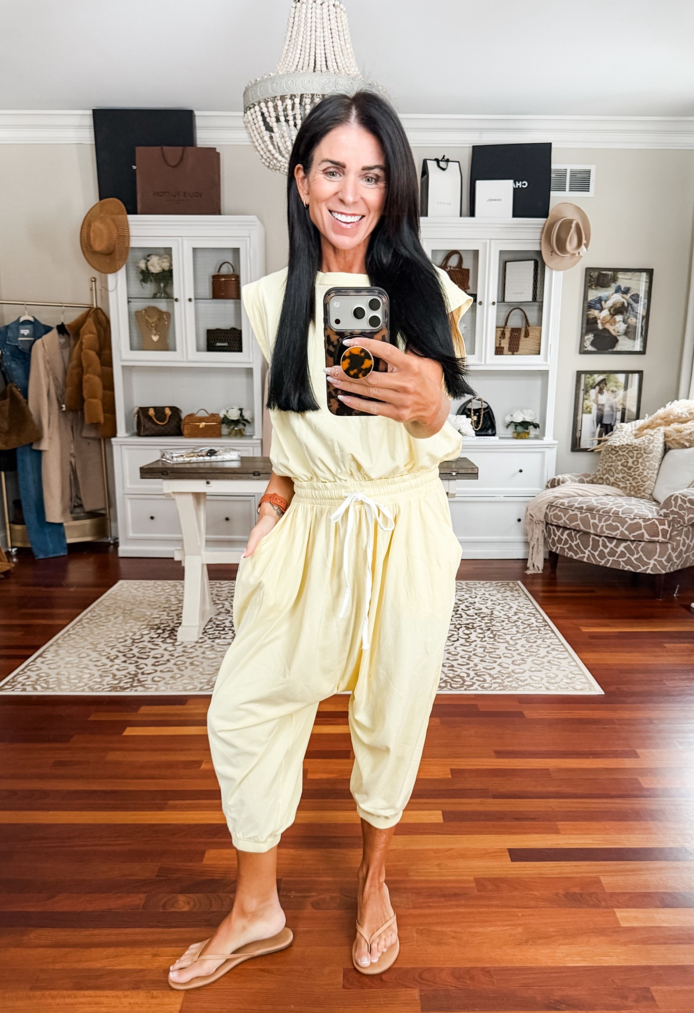 This jumpsuit is so darling! In a small 

#LTKmomlife #LTKSeasonal #LTKootd