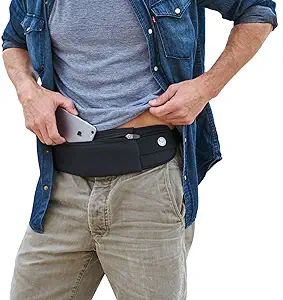 The Belt of Orion Survival Gear Travel Running Belt Waist Fanny Pack Hands Free Way to Carry Sani... | Amazon (US)