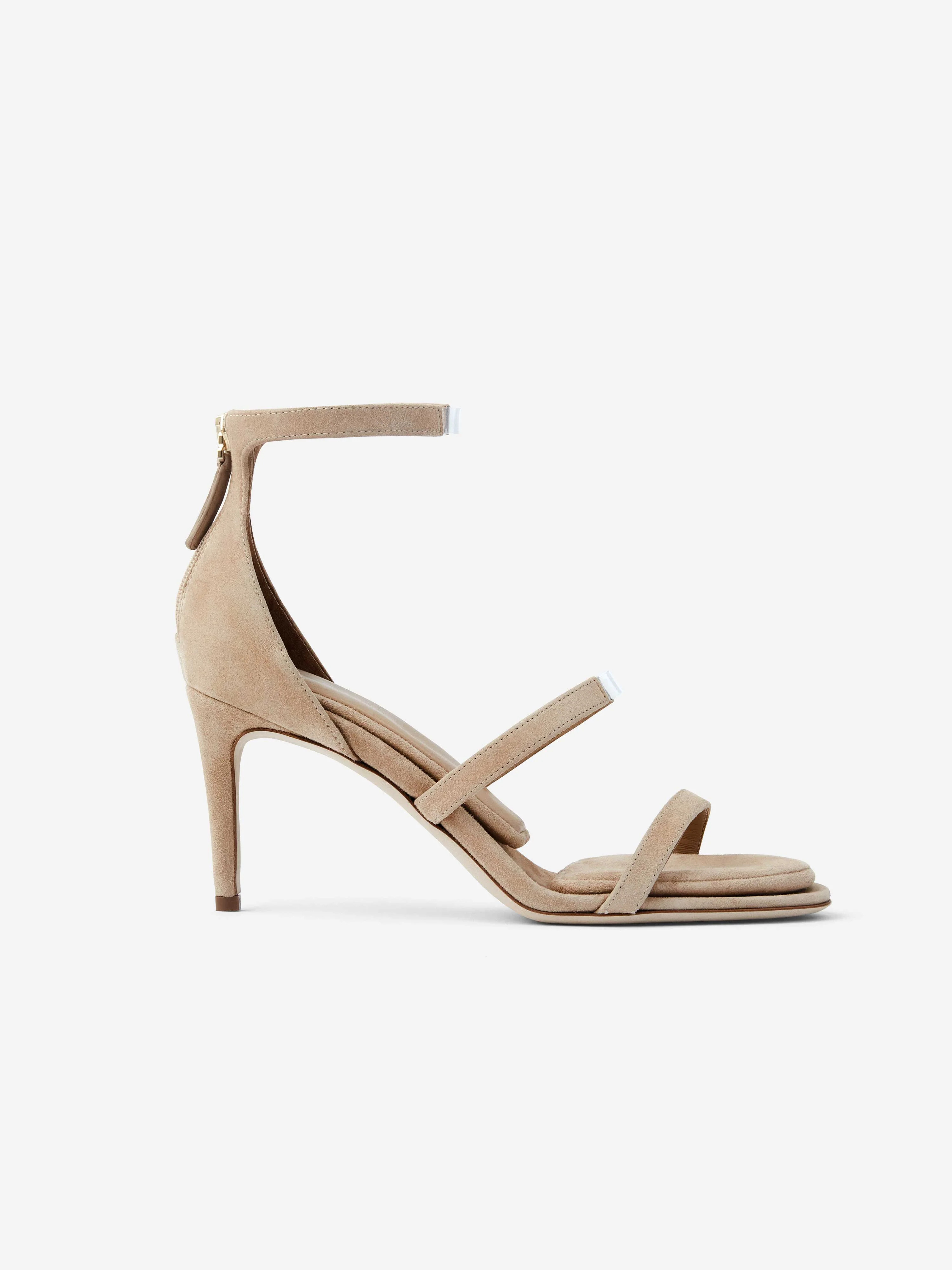 Reverse Sandal 75 - Suede | Tamara Mellon