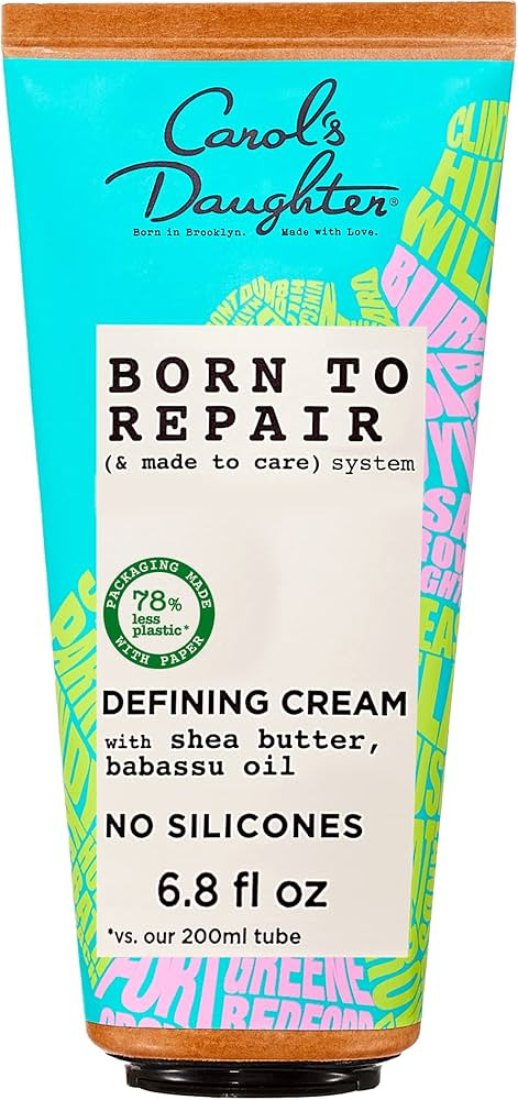 Carol's Daughter Born To Repair Leave In Hair Cream, Moisturizing, Curl Defining and Anti Frizz H... | Amazon (US)