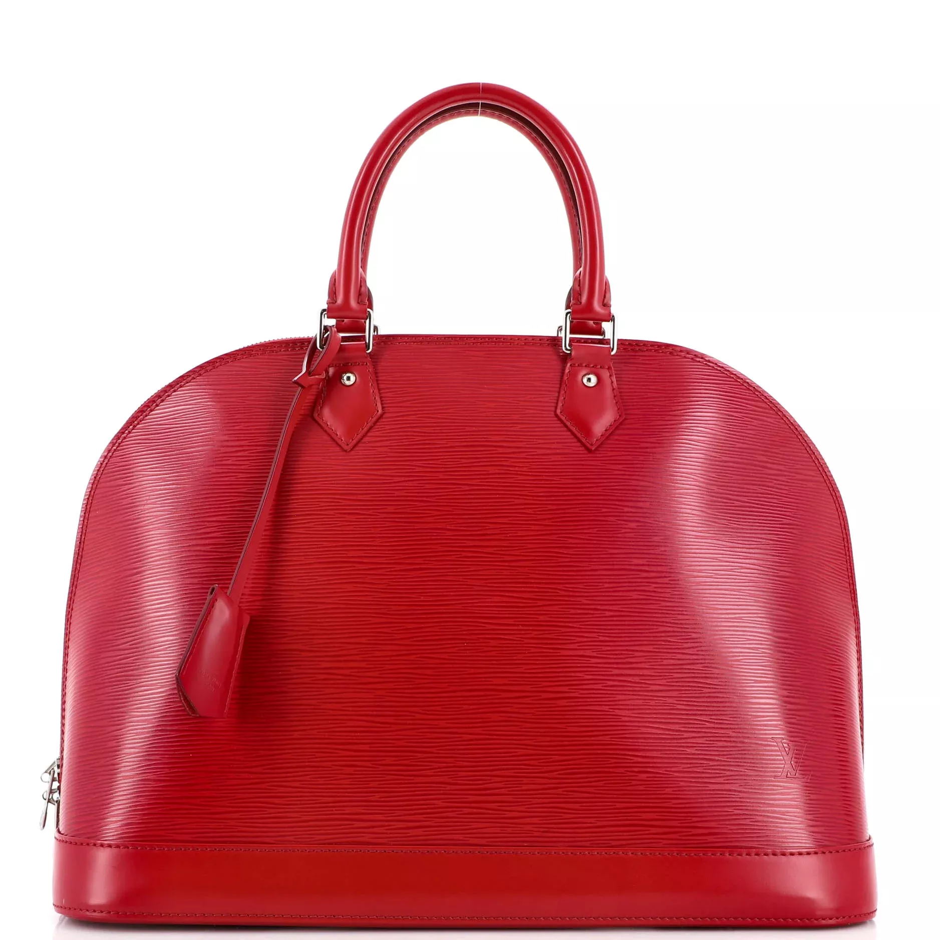 I have my eye on the Louis Vuitton Alma BB in epi leather. For