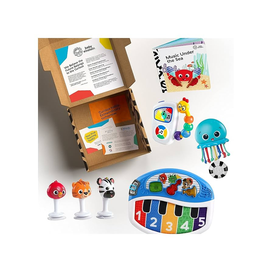Baby Einstein Baby's First Music Teacher Developmental Toys Kit and Gift Set, Newborn and up | Amazon (US)