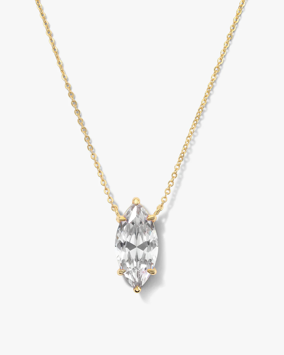 The Monarch Marquise Cut Necklace | Melinda Maria