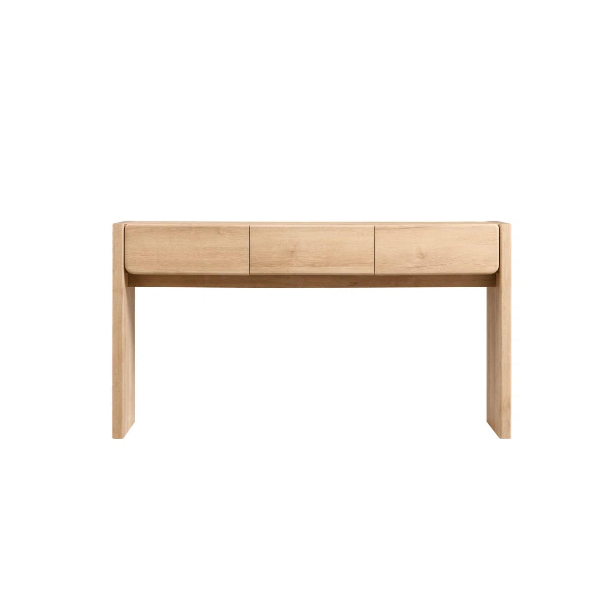 63'' Farmhouse Console Table, Entryway Table, Narrow Console Sofa Table With 3 Top Drawers | Wayfair North America