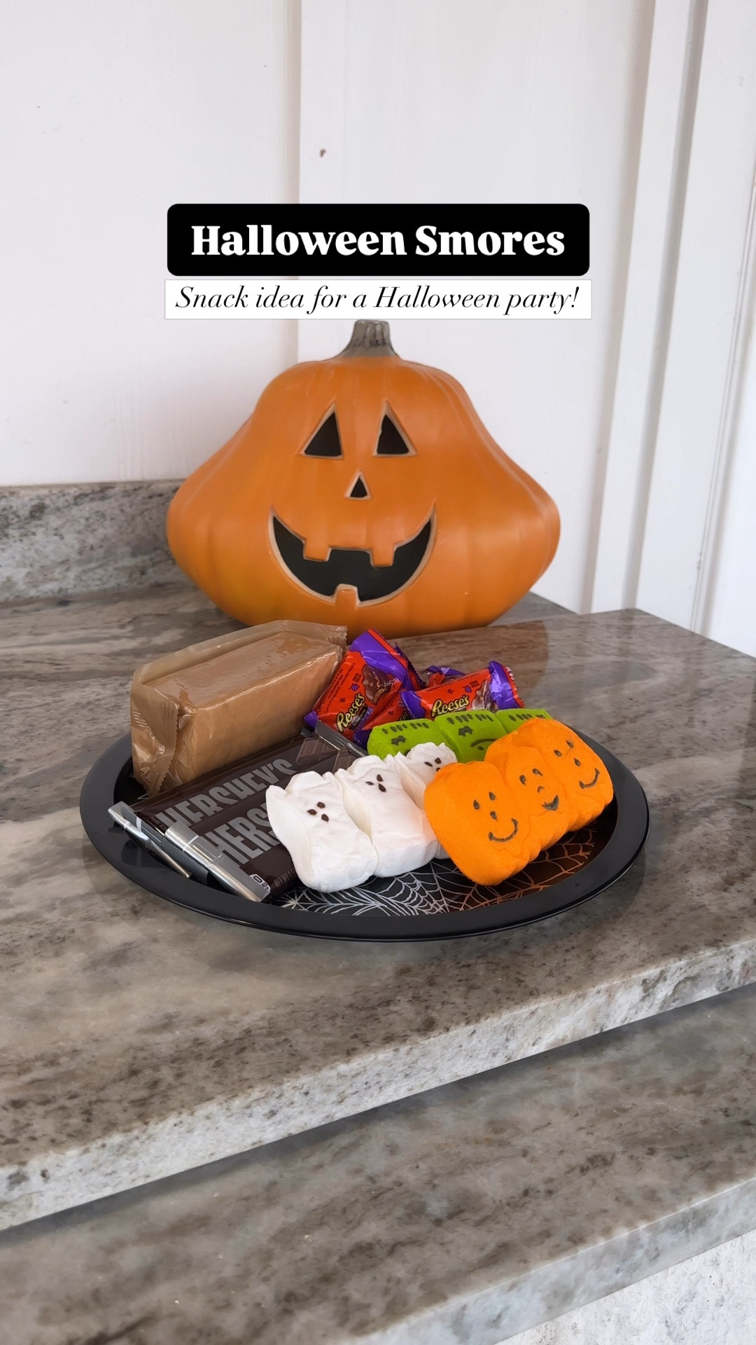Which Halloween Marshmallow is your favorite?! 💀🎃👻

…..These Spooky S’mores are a great treat idea for any Halloween party. The kids will love this fun activity!

#halloweenfood #halloweenpartyfood #halloweenpartyideas #kidspartyfood #jeeperscreepers #halloweentown #halloweenrecipes #halloweenfun🎃 #smoresbar #easydessert #funrecipes #LTKVideo 

#LTKParties #LTKHalloween #LTKKids