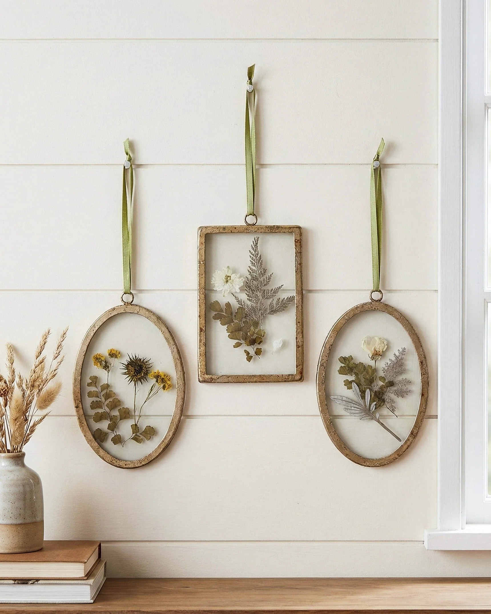 Pressed Botanical Glass Frame Set | MJHome