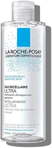 La Roche-Posay Micellar Cleansing Water for Sensitive Skin, Micellar Water Makeup Remover, Cleans... | Amazon (US)