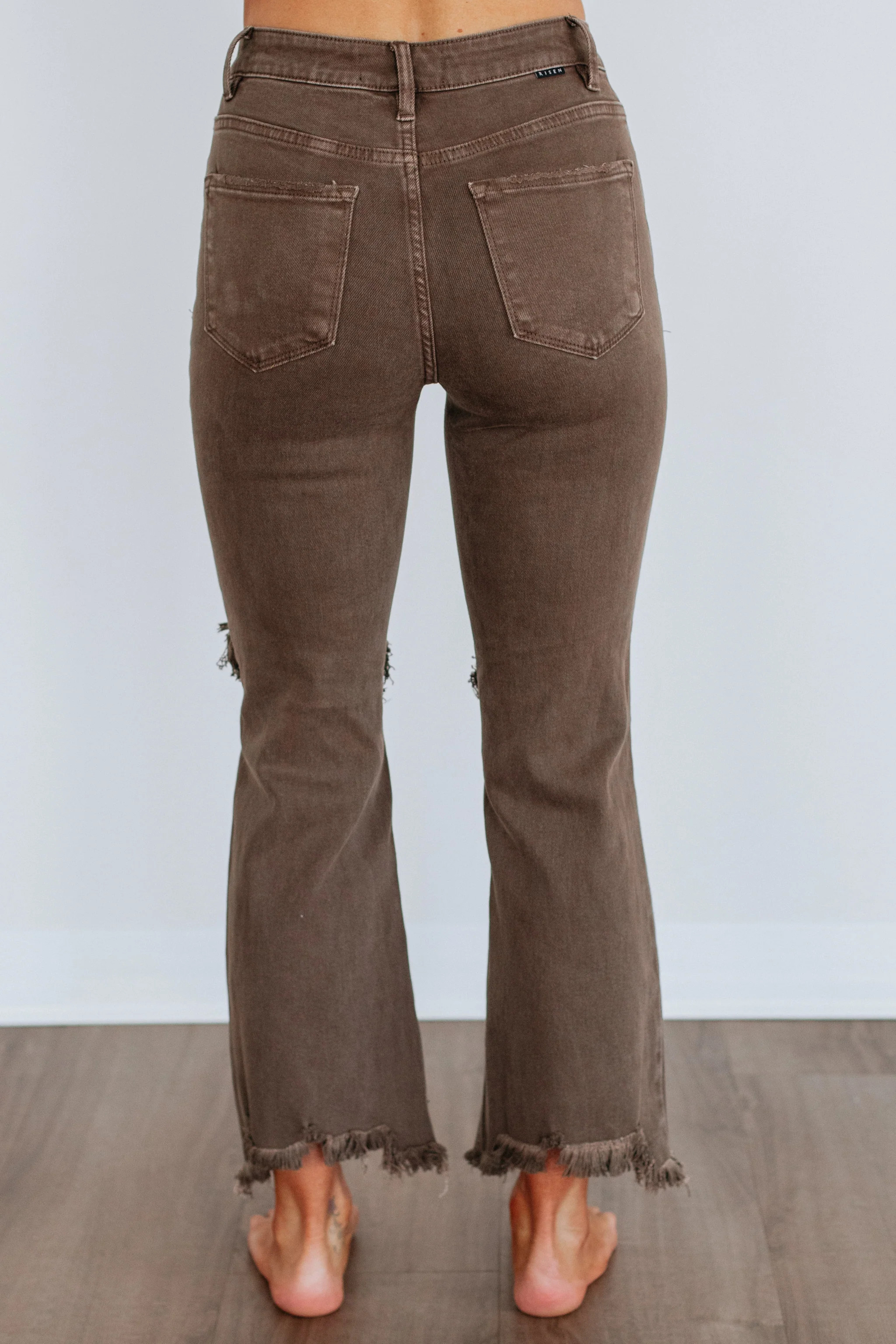 Rudy Risen Jeans - Brown | Wild Oak Boutique