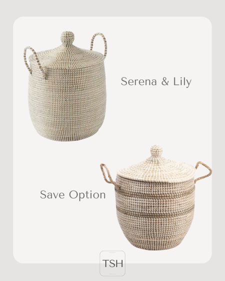 Serena and Lilly La Jolla basket and a save option  

#LTKFind #LTKhome #LTKstyletip