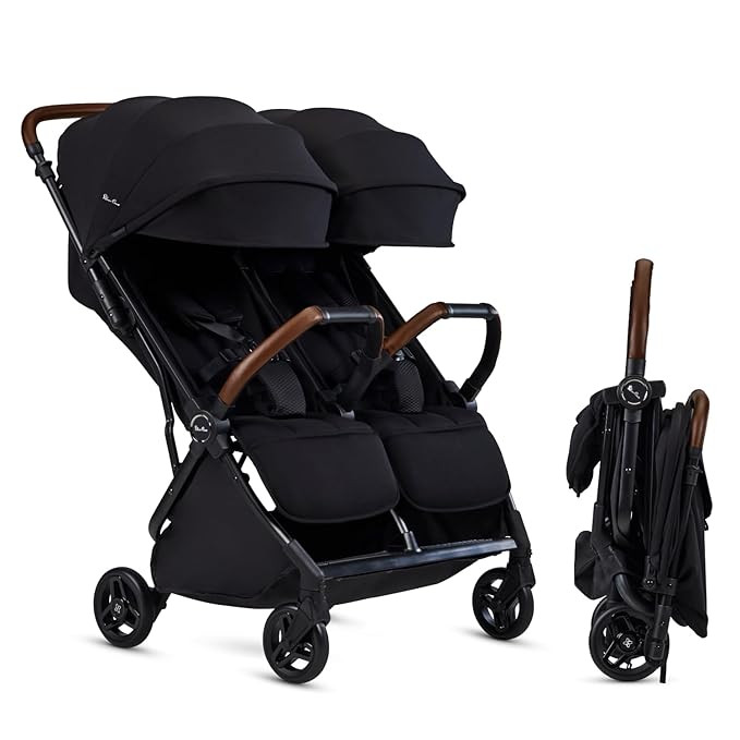 Silver Cross Jet Double - Full Size Side by Side Double Infant & Toddler Stroller - Lightweight, ... | Amazon (US)