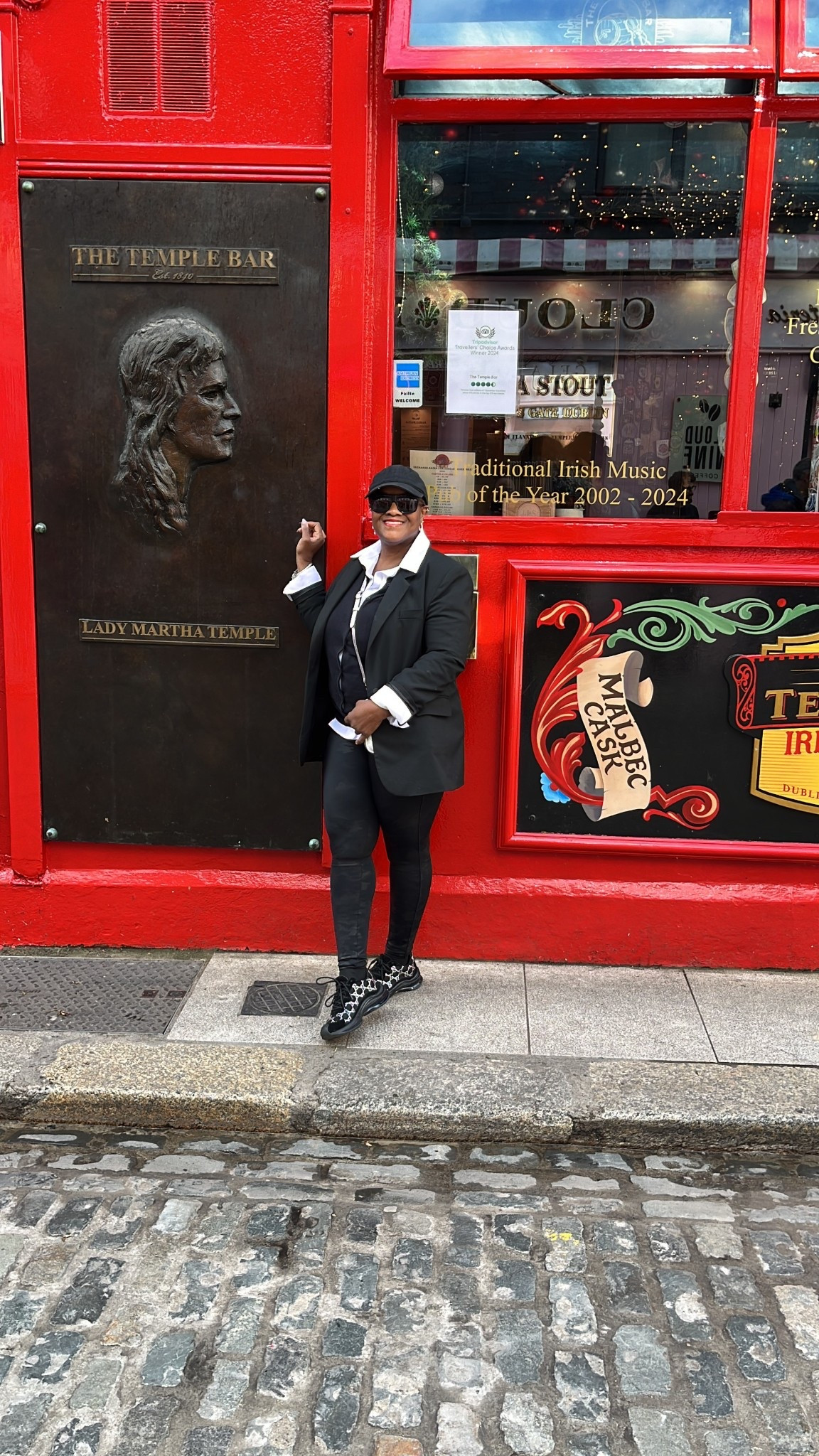 Trip thing about Dublin Ireland, but keeping it cute in a black blazer, white, button-down leggings, and runners  

#LTKOver40 #LTKStyleTip #LTKMidsize