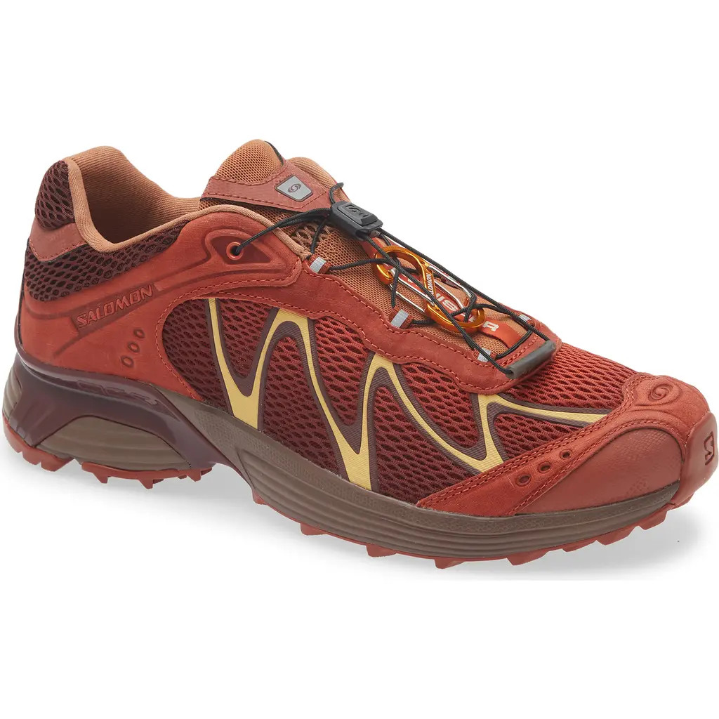 Salomon XT-Whisper Red Ashes Sneaker in Pecan Brown/Chili/Mustang at Nordstrom, Size 10 | Nordstrom