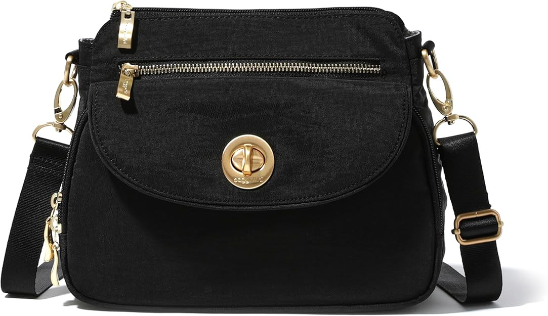 Baggallini Calais Crossbody Bag for Women - RFID Wallet Phone Pocket Adjustable Shoulder Strap - ... | Amazon (US)