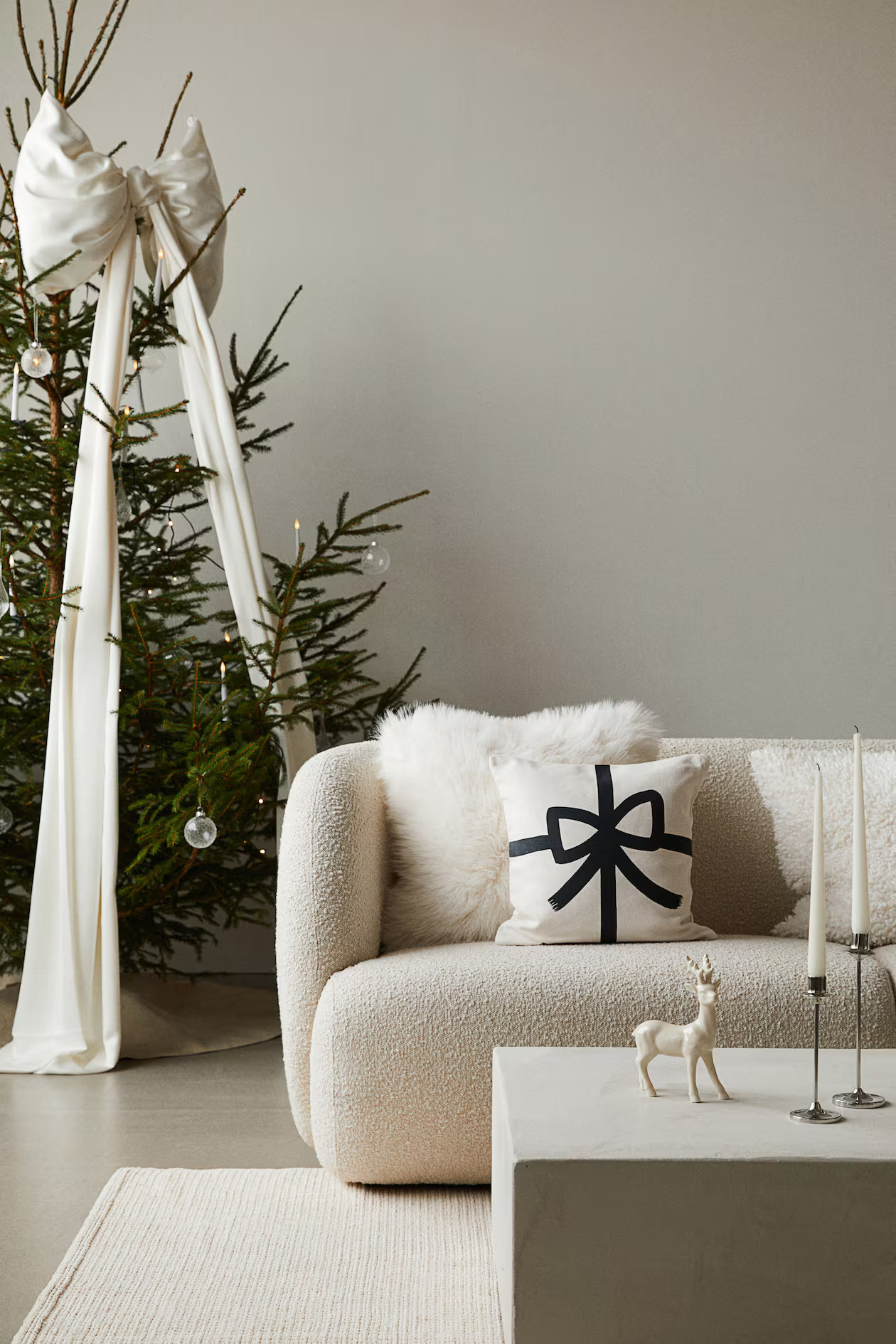 Printed Cotton Cushion Cover | H&M (US + CA)