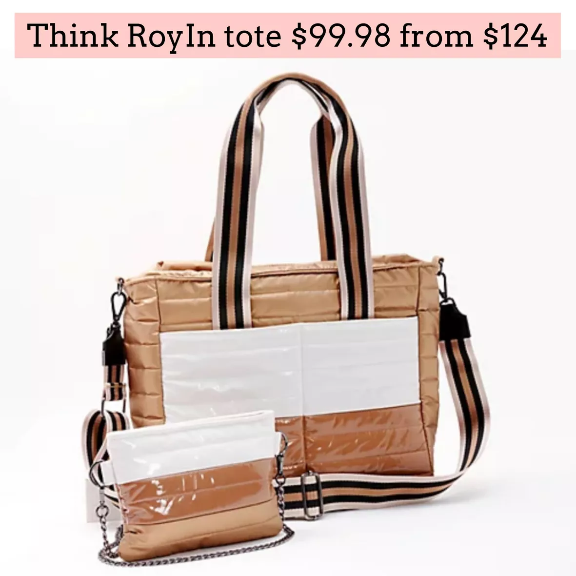 Think Royln Colorblock Tote & … curated on LTK