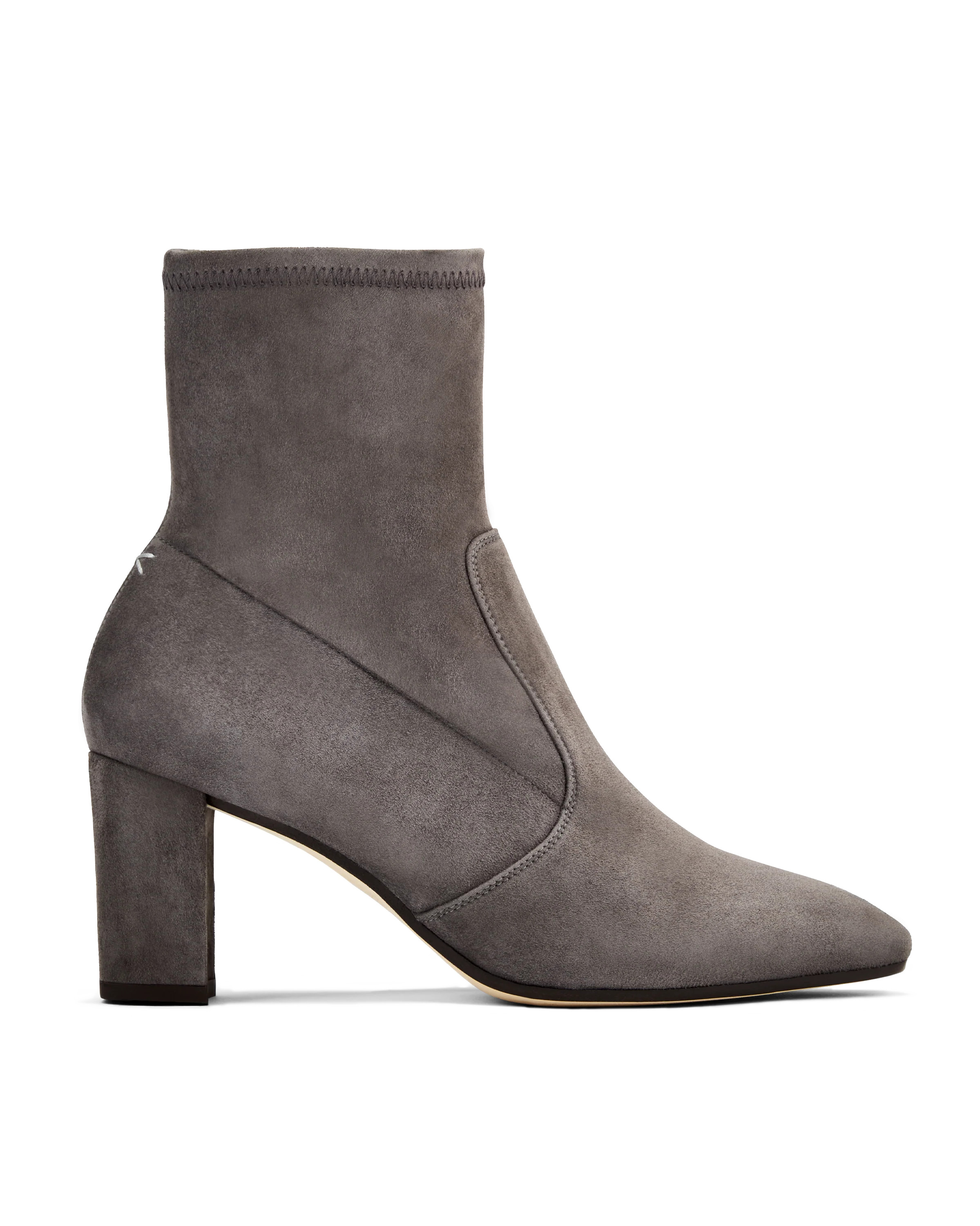 Paz 70 Stretch: Smoke Suede | Inez Shoes, LLC