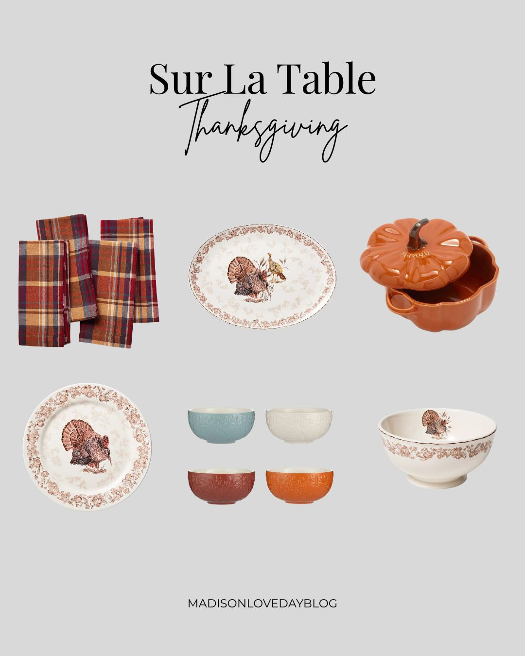 Sur La Table Thanksgiving 🧡

kitchen, dining room, hosting, seasonal decor, home decor, fall decor,  

 #LTKSeasonal #LTKHome #LTKSaleAlert