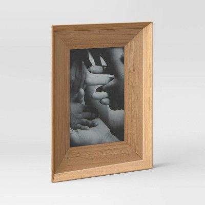 4&#34; x 6&#34; Wood Photo Frame Brown - Threshold&#8482; | Target